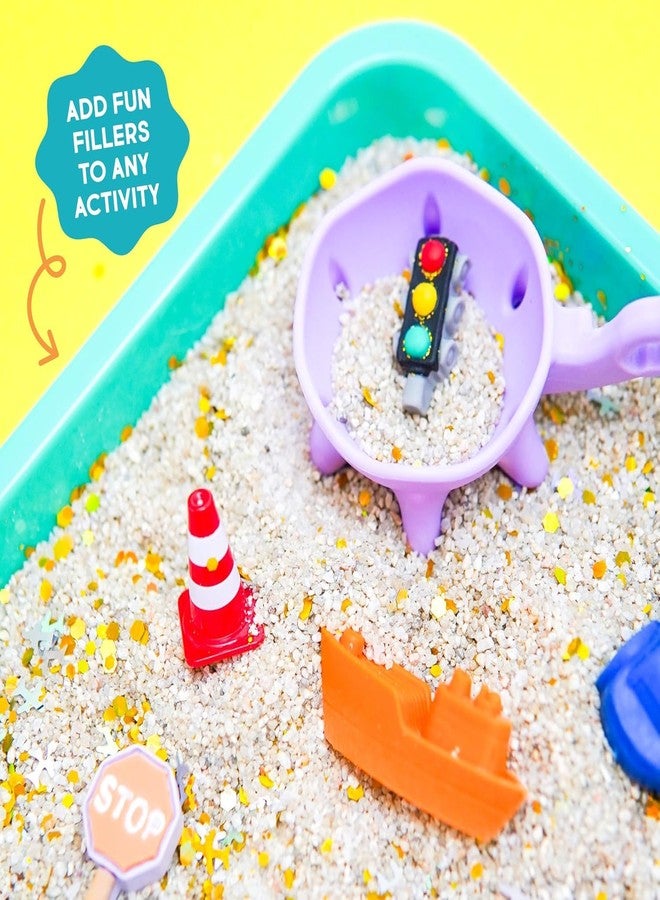 Glo Pals Fun Fillers Sensory Play Accessories Pack, Themed Accessories for Sensory Bins (Explore + Learn) - Image 3